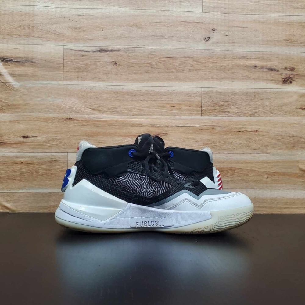 New Balance Kawhi Leonard Red Blue White Shoes Men's Size 7.5 - Picture 3 of 11
